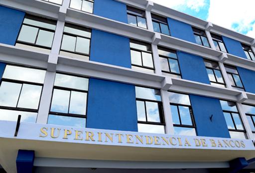 Fachada de la Superintendencia de Bancos